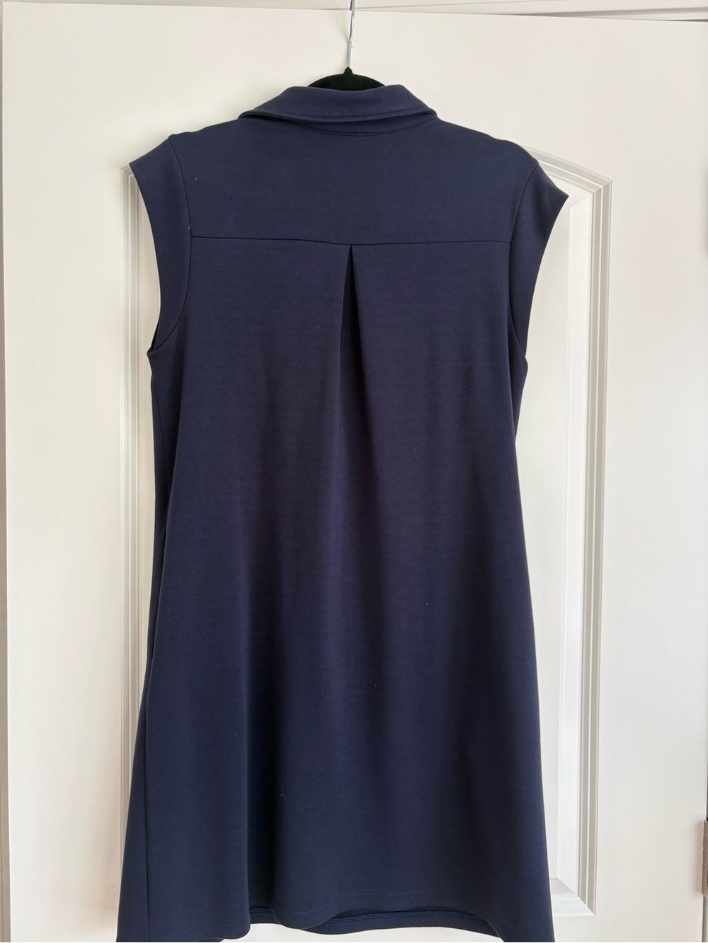 Merokeety Navy Sleeveless Polo Mini Dress - Picture 4 of 4